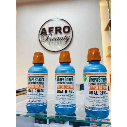 TheraBreath Fresh Breath Oral Rinse Mild Mint